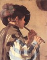The Flute Player Dutch painter Hendrick ter Brugghen